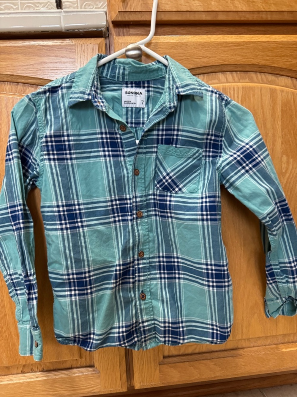 Sonoma Boys Button-Up Long Sleeve Shirt